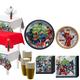 Marvel Powers Unite Iron Man Tableware Kit for 24 Guests